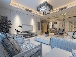 family - kitchen - restaurant 179 3D Model