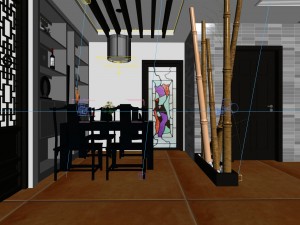 family - kitchen - restaurant 179 3D Model