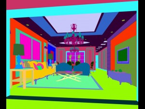 family - kitchen - restaurant 181 Modèle 3D