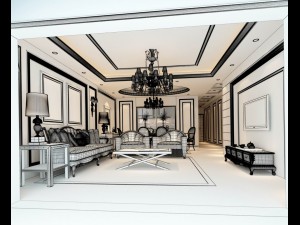 family - kitchen - restaurant 181 Modèle 3D
