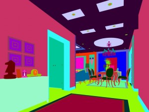 family - kitchen - restaurant 181 Modèle 3D