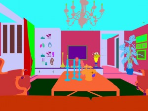 family - kitchen - restaurant 183 3Dモデル
