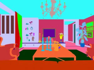 family - kitchen - restaurant 183 3D Model
