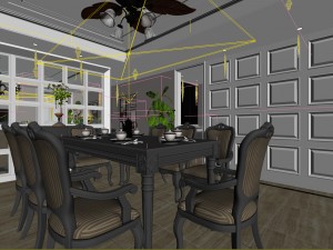 family - kitchen - restaurant 183 3Dモデル