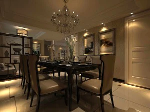 家庭 - 厨房 - 餐厅 184 3D 模型