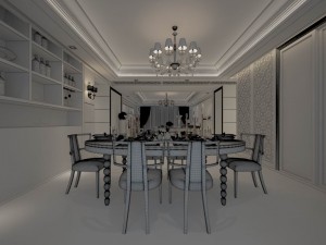 family - kitchen - restaurant 187 3D Model