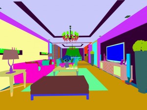 family - kitchen - restaurant 187 3D Model