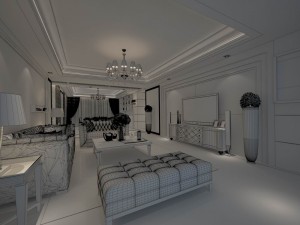family - kitchen - restaurant 187 3D Model