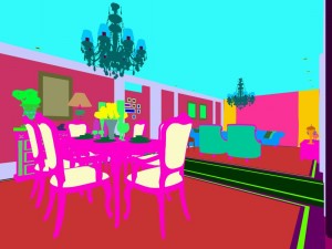 family - kitchen - restaurant 188 3Dモデル