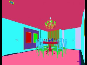 family - kitchen - restaurant 189 3D Model