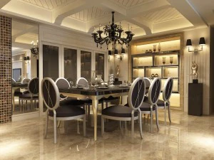 家庭 - 厨房 - 餐厅 190 3D 模型