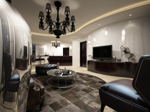 family - kitchen - restaurant 193 Model 3D