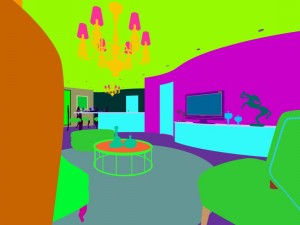 family - kitchen - restaurant 193 Model 3D