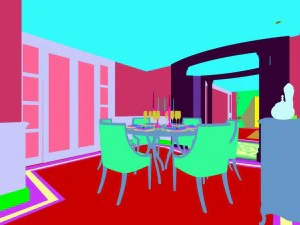 family - kitchen - restaurant 196 3D Model