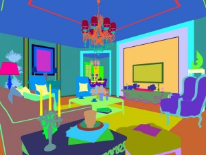 family - kitchen - restaurant 200 Modèle 3D