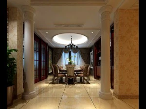 家庭-厨房-餐厅201 3D 模型