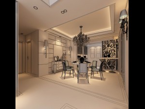 family - kitchen - restaurant 208 3D Модель