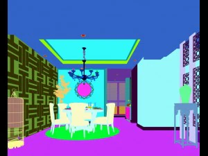 family - kitchen - restaurant 209 3D Model