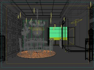 family - kitchen - restaurant 209 3D Model