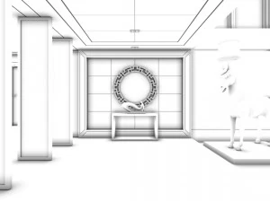 family - kitchen - restaurant 213 3D Model