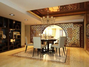 сім'я - кухня - ресторан 216 3D Модель