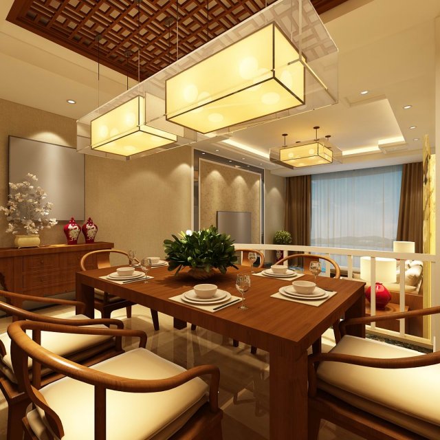 family - kitchen - restaurant 217 Modelo 3D .c4d .max .obj .3ds .fbx .stl .blend 