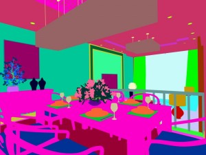 family - kitchen - restaurant 217 Modelo 3D