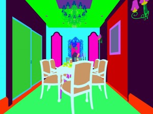 family - kitchen - restaurant 223 3D Модель