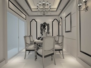 family - kitchen - restaurant 223 3D Модель