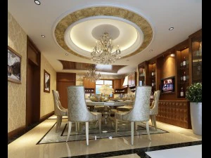 家庭 - 厨房 - 餐厅 225 3D 模型