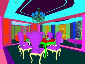 family - kitchen - restaurant 226 3D Model
