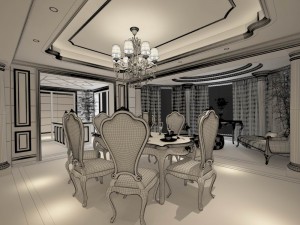 family - kitchen - restaurant 226 Modelo 3D
