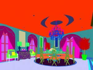 family - kitchen - restaurant 229 3D 모델