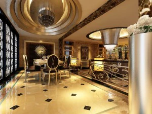 сім'я - кухня - ресторан 230 3D Модель