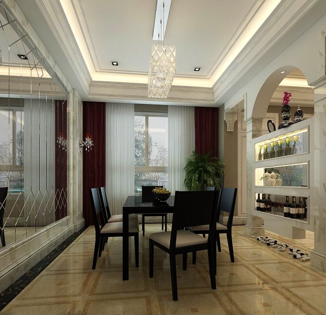 family - kitchen - restaurant 231 Modelo 3D .c4d .max .obj .3ds .fbx .stl .blend 