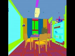 family - kitchen - restaurant 231 3D Model