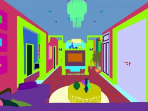 family - kitchen - restaurant 231 3D Model