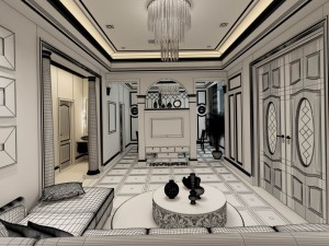 family - kitchen - restaurant 231 Modelo 3D
