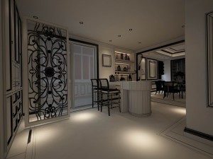 family - kitchen - restaurant 235 Model 3D