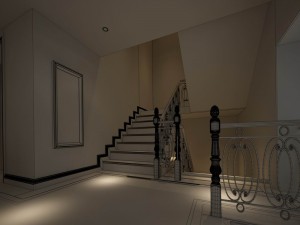 family - kitchen - restaurant 235 Model 3D
