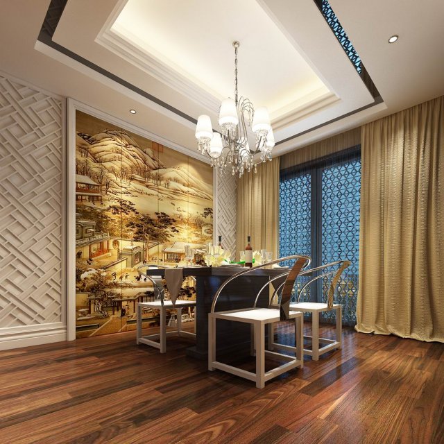 family - kitchen - restaurant 238 3D मॉडल .c4d .max .obj .3ds .fbx .stl .blend 