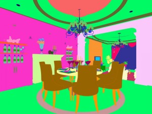 family - kitchen - restaurant 240 3D Модель