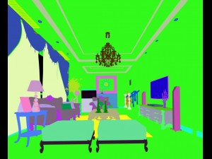 family - kitchen - restaurant 241 Modèle 3D