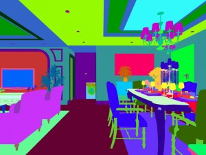family - kitchen - restaurant 247 3D Модель