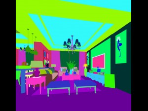 family - kitchen - restaurant 248 3D Модель