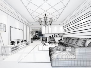 family - kitchen - restaurant 250 3D-Modell