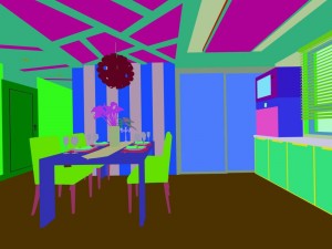 family - kitchen - restaurant 250 3D-Modell