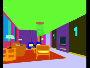 family - kitchen - restaurant 256 Modello 3D