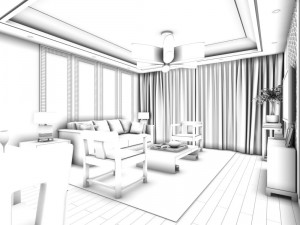 family - kitchen - restaurant 257 3D Model