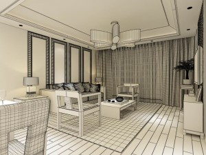 family - kitchen - restaurant 257 3D Model